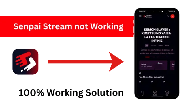 Senpai Stream not Working. Problem and Solutions.